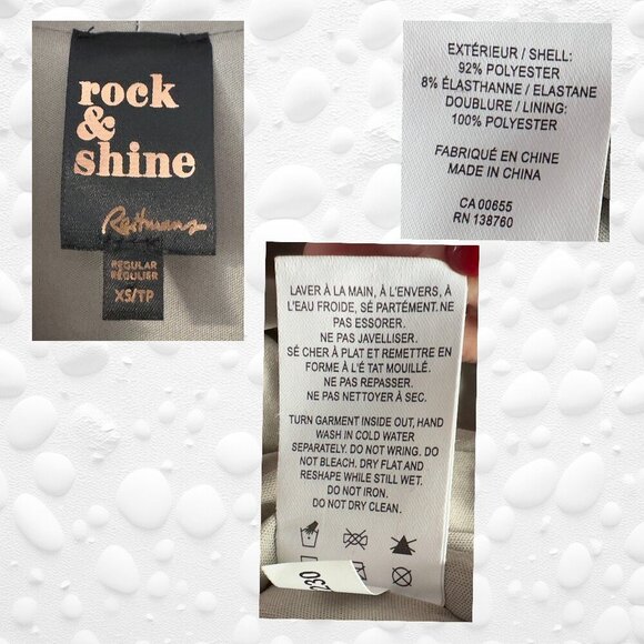 Gorgeous 'Rock & Shine" Reitmans Silver Sequin Crossover Top – XS/S – NWOT - Picture 10 of 10